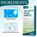 Silicone Scar Sheets - Professional Tape for Surgical Scars | C-Section, Burn, Keloid, Acne | 16 Pads (5.9 x 1.6) - Scar Removal Strips - Buy Online on GoSupps.com