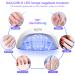 NailGirls 150W LED UV Nail Lamp - Fast Drying Nail Dryer with Auto Sensor & LCD Display | Removable Magnetic Plate for Gel Nails - Perfect for Finger & Toenail Studios - Buy Online on GoSupps.com