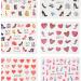 Nail Decal Nail Art Sticker Lipstick High Heels Pattern Self Adhesive for Home for Nail Salon for Natural Nail for Artificial Nail - Buy Online on GoSupps.com