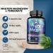 Magtein Magnesium L-Threonate 144 mg per Daily Dose - 90 Vegan Capsules - 30-Day Supply - for Cognitive Function Support - by Apollo's Hegemony Capsule 90 Count (Pack of 1) - Buy Online on GoSupps.com
