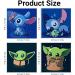 Kids Paint by Numbers Kit - 4 Pack | Beginner DIY Cartoon Painting Set for Ages 4-8 | Acrylic Watercolor Numbers Canvas Art for Home Decor - Buy Online on GoSupps.com
