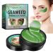 JHSLCHA Seaweed Collagen Eye Mask 60 Pcs Under Eye Masks Eye Pads Improving Eye Bags  Dark Eye Circles  Under Eye Gel Pads with Collagen Hyaluronic Acid