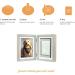 Pearhead Pet Paw Print Photo Frame - DIY No Mess Keepsake Kit for Cats & Dogs | Ideal Memorial Gift in Distressed Gray - Buy Online on GoSupps.com
