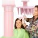 Comb Bottle Applicator | 180ml Hair Oiling Bottle Comb Applicator Scalp Bottle Applicator Hair Oil Bottle with Comb for Hair Hairdressing Coloring Pink Third Generation - Buy Online on GoSupps.com