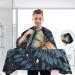 Kigai Butterfly Leaf Barber Cape - Professional Waterproof Hair Cutting Cape for Men & Women with Adjustable Snap Closure | Salon Essential - Buy Online on GoSupps.com