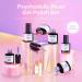 Modelones Gel Nail Polish 6 Colors Shimmer Pearl White Pink Purple Mermaid Nail Drawing Glitter Gel Polish Soak Off Led Summer Nail Gel Swirl Shell Thread Effect DIY Mani Gift with Dotting Pen Pearl Purple - Buy Online on GoSupps.com