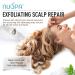 Nuspa Peppermint Sea Salt Scalp Scrub - Natural Exfoliator & Dandruff Treatment with Jojoba & Avocado Oil | Cruelty-Free International Shipping - Buy Online on GoSupps.com