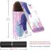 Shop Stylish Cartoon Cloud Rainbow Unicorn Lipstick Case - Mini Leather Lip Gloss Organizer with Mirror for International Shipping - Buy Online on GoSupps.com