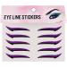 Autocollants Eye Liner - Patch Maquillage Fard Paupi res | Adh sif Tenue Longue Bandes Pour Sorties Danse Voyage Sc ne M res Violet - Buy Online on GoSupps.com