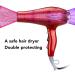 Professional Hair Dryer 1800w Low Noise Fast Drying Stylish Portable Adjustable Settings for Customized Experience (Chinese Red) US Plug 110V Chinese Red - Buy Online on GoSupps.com