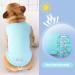 KYEESE 2 Pack Medium Dog Shirts - Breathable & Soft Tank Tops for Summer - Flamingo Pattern - 21 Chest - 2 Pack (Flamingo+Blue) - Buy Online on GoSupps.com