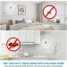 6 Pack Ultrasonic Pest Repeller - Electronic Indoor Pest Control for Insects, Roaches, Mice, Spiders, Ants, Bugs, Mosquitoes - Plug-in Repellent for Home, Garage, Warehouse, Office, Hotel - Buy Online on GoSupps.com