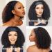 Buy 18-Inch Afro Kinky Curly Wigs for Black Women | Mongolian Virgin Remy Hair with Headband - Buy Online on GoSupps.com
