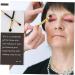 MUSISALY 15pcs Eye Shadow Brush Makeup Accessories Double Sided Makeup Brush Eyeshadow Fiber - Buy Online on GoSupps.com