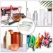 Jubaopen 2-Piece Transparent Cosmetic Bag Set - Waterproof Make-Up & Travel Wash Bag - Laser Glitter Zipper Pouch for Cosmetics Storage (18x7.5x10cm) - Buy Online on GoSupps.com