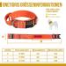 OneTigris Orange Dog Collar with Metal Buckle for Medium Dogs - Durable & Stylish Pet Accessory - Buy Online on GoSupps.com