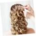FOMIYES 1 Set Leaf Pearl Hairpin Hairpins Prom Hair Comb Clip Bridesmaid Side Combs Decorative Hair Combs Hair Side Combs for Women Hair Accessories for Women Hair Combs for Women Metal - Buy Online on GoSupps.com
