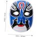 ABOOFAN 4 Wall Opera Mask - Decorative Chinese Cosplay Mask for Parties & Wall Decor | Unique Gypsum Collectible - Buy Online on GoSupps.com