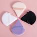 12 Triangle Velvet Powder Puffs Set - Dual-Use Makeup Puffs for Face - Washable & Soft - Ideal for Loose or Pressed Powder - Available in Various Colors - Buy Online on GoSupps.com