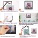 RICUVED 2 Pack Diamond Painting Frames - 30x30cm Canvas Size - Magnetic Self-Adhesive Frames - Black - Buy Online on GoSupps.com
