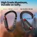 FVW Auto Locking Rock Climbing Carabiner Clips - 25KN (5620 lbs) Heavy Duty D-Shaped Caribeaners for Rappelling, Swing, Rescue & Gym - 3pcs Black - Buy Online on GoSupps.com