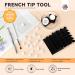 SAVILAND Soft Nail Sponges for Ombre - Easy Gradient Nail Art Sponges & French Tip Stickers for Beginners | International Shipping Available - Buy Online on GoSupps.com