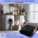 Klarstein Thermal Blanket 120W | Energy-Saving Electric Blanket for Bed Sofa & Camping | Automatic Switch-Off | Large 200x180 cm & 180x130 cm | Cuddly Beige-Dark Blue - Buy Online on GoSupps.com