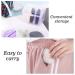 Makeup Sponge Holder Case - 3 Pcs Set for Beauty Blender, Powder Puff - Travel Storage Box (Transparent) - Buy Online on GoSupps.com