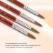 Aokitec Sable Kolinsky Nail Brush #18 - Professional Acrylic Brush for Nail Art & Manicure Tools - Buy Online on GoSupps.com
