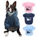 XS Puppy Hoodie Boy Dogs Sweatshirt Fleece Pet Clothes for Small Dogs, Navy, XS X-Small Navy