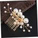 FRCOLOR Pearl Comb Hair Accessories for Wedding Hair Accessory for Women Bride Hair Side Comb Womens Hair Accessories Pearl Hair Clips Pearls Headpiece Pearl Wedding Hair Accessories Alloy - Buy Online on GoSupps.com