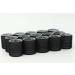 TLC ACCESSORIES 30 Piece Hair Rollers with Clips - 15 Self Grip Velcro Rollers and 15 Duckbill Clips - Salon Hairdressing Heatless Curlers Size 48mm for Medium to Long Hair in Colour Black - Buy Online on GoSupps.com