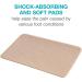 Steins Moleskin Foot Pads - Blister Relief, Adhesive Tape, Padding for Shoes | 2 X 3 Inch, 5 Count Tan Sheets - Buy Online on GoSupps.com