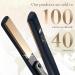 Transform Your Hair with the 2-in-1 Lure & Smooth Smoothing Iron - Long-lasting Styling for Smooth & Curly Looks (829 Gold) - 5 Years Worry-Free Use - Buy Online on GoSupps.com