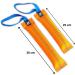 Buy Bull Fit Dog Toy - 30 cm Durable Fire Hose K9 Training Tug with Hand Loop - Robust Handmade Orange Dog Toy for Taming and Play - Buy Online on GoSupps.com
