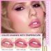 Buy 2Pcs Color Changing Glimmer Crystal Jelly Lipstick - Long Lasting Moisturizing Chapstick for Hydration & Plump Pink Shimmer - Buy Online on GoSupps.com