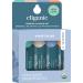 Cliganic Organic Lip Balm Set - 4 Flavors - Natural Hydrating for Cracked & Dry Lips 1 Count (Pack of 4)