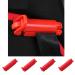 4 PCS Car Seat Belt Clips Non-Slip Anti Escape Car Seat Strap Car Seat Protectors for Child Seats Car Seat Belt Clip Fitted Slip-resistant Clip Strap Clamp for Adult and Kids to Relax Shoulder Neck