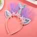 Frcolor Glitter Mermaid Headband - Blue Tail Princess Hairband for Girls | Party Favors & Accessories - Buy Online on GoSupps.com