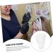 FOMIYES 50 Sheets highlight stickers Hair Salon Tool Hairdressing Tool blonde hair dye hair dye foam hair dye tools bubble hair dye Barber Shop Tool white Aluminum foil Paper - Buy Online on GoSupps.com