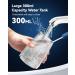 JTF Water Dental Flosser Picks - Cordless Portable Oral Irrigator 4 Modes 300ML Rechargeable IPX7 Waterproof Best for Home & Travel - 5 Jet Tips (Pink - Buy Online on GoSupps.com