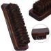 Shoe Brush Wooden Handle Natural Mane Horsehair Shoe Polish Polishing Cleaning Brush Tool Household Cleaning Brush Onecolor - Buy Online on GoSupps.com