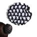 Hair network bun elastic durable rhinestones bunnnetz black duttnetz ballet duttnetz knot network hairstyle help for riding ballet dance dancer nurse tournament chefs gymnastics