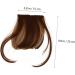 Ipetboom Bang Clip Fake Women Hair French Bangs Clip Hair Wispy Bang Hair Bang Volume Bangs Hair Clip French Hair Pin Flat Bang Woman High Temperature Wire Ladies Clip Real Person 25X15X2CM Assorted Color - Buy Online on GoSupps.com