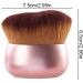 Self Tanning Brush Large Head Extra Dense Bristles Tanning Applicator Bronzer Blend Foundation Applicator for Neck Arm Back Leg Concealer Rose Gold - Buy Online on GoSupps.com