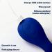 Buy Coco Massage Device for Women - Flexible Dual Stimulation with 10 Vibration Modes - Blue - Buy Online on GoSupps.com
