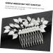 DOITOOL Hair Accessories Wedding Hair Clips for Brides Hair Clip Combs Rhinestone Hair Clip Wide Teeth Combs Bride Comb Bridal Hair Comb Gold Hair Pin Tiara Zinc Alloy Delicate - Buy Online on GoSupps.com