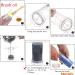 MILIVIXAY 3PCS Pillar Candle Molds Kit- Plastic Cylinder Mold Set for Candle Making with 60 Ft. Wick, 50pcs Stickers, 3pcs Holders, and Iron Wire - Candle Making Mold Set - Buy Online on GoSupps.com