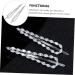minkissy 1 Pair Crystal Zirconia Hair Clip Wedding Hair Accessories for Women Crystal Hair Clip Bride Hair Clip Crystal Hairpins Hair Barrettes Rhinestone Hair Clips Girl Miss Headgear - Buy Online on GoSupps.com