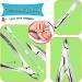 Cuticle Nipper Cuticle Cutter Clipper Cuticle Trimmer with Pusher Cuticle Remover Kit Stainless Steel Nail Care Tools for Mani-Pedi - Buy Online on GoSupps.com